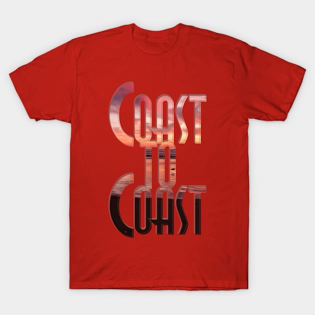 Coast to Coast T-Shirt by afternoontees